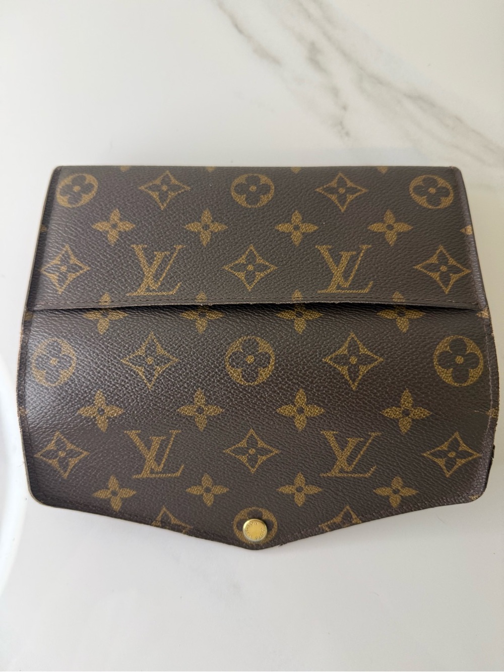 Louis Vuitton Monogram Sarah Long Wallet Portefeuille Brown - Picture 5 of 8